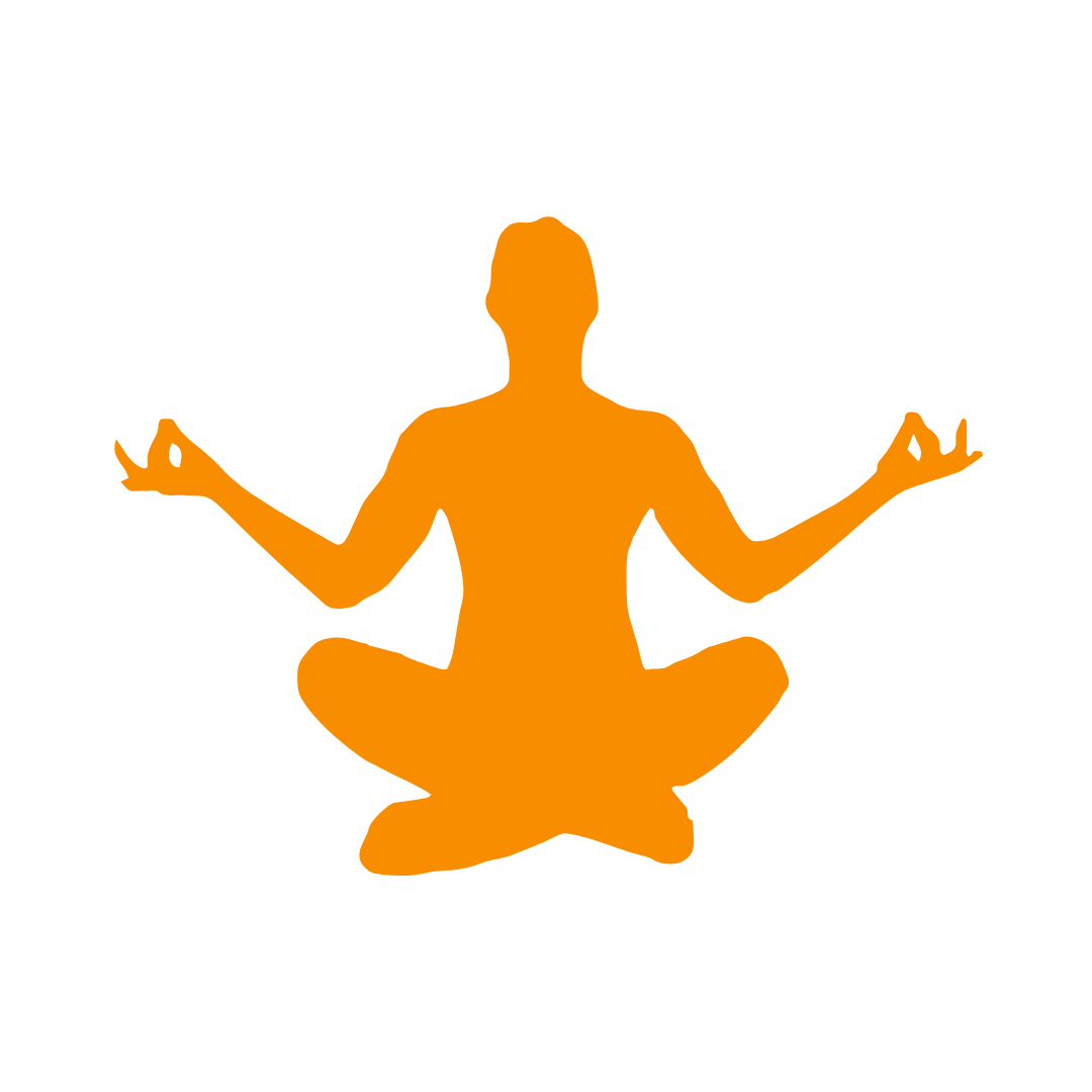 Piktogramm Sitzhaltung im Yoga