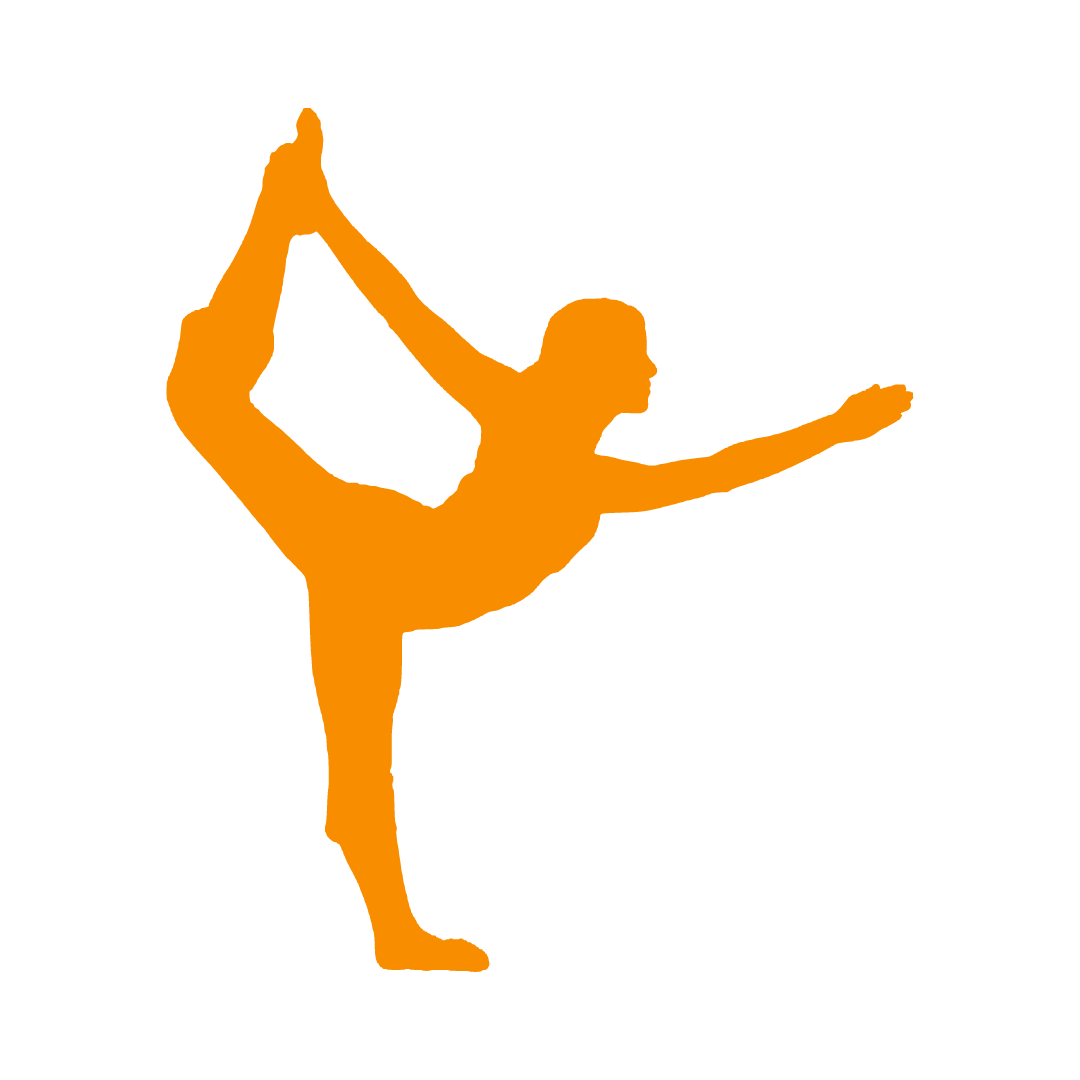 Pictogram der Yogastellung der Tänzer