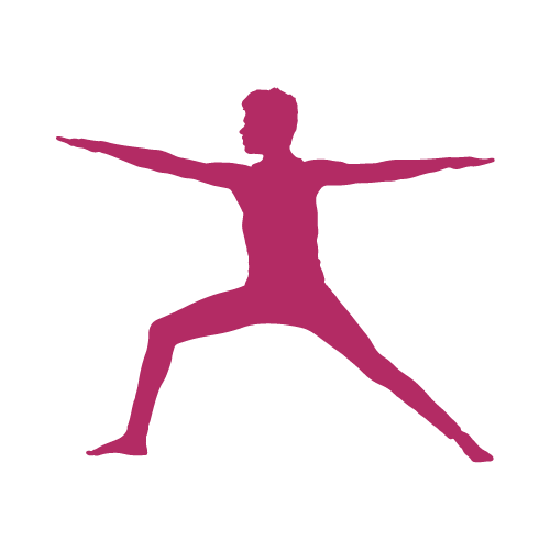 Grafik die die eine Yogafigur zeigt